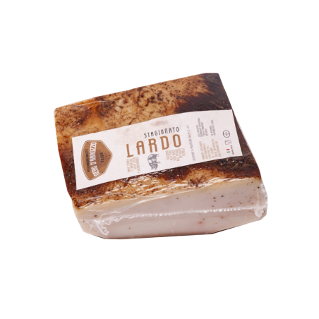 Lardo Speziato - Suino Nero d'Abruzzo - 500gr Tranci