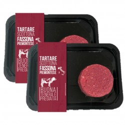 Tartàre Fassona Piemontese -160gx2conf vs Skin-Carne che Passione -